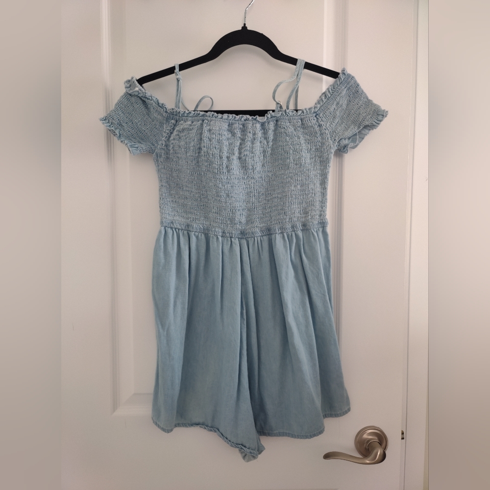 Blue romper